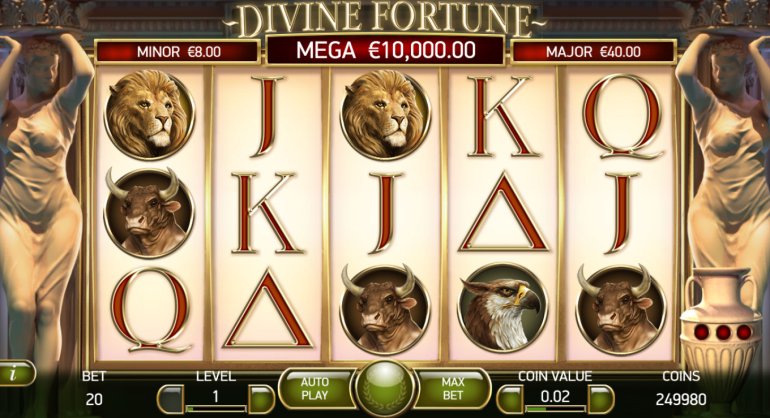 игровой автомат Divine Fortune